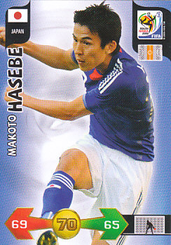 Makoto Hasebe Japan Panini 2010 World Cup #223